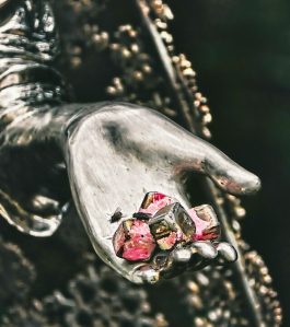Hand of Buddha offering something